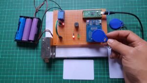 RFID Based Door Lock Control System using Raspberry Pi Pico