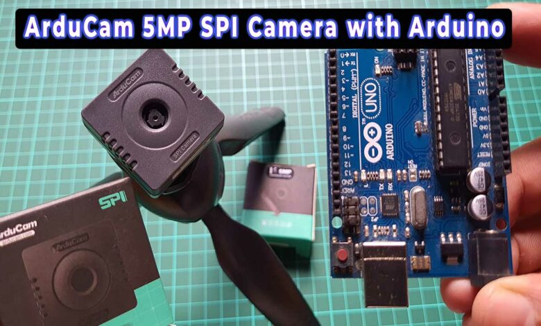 ArduCam Mega 5MP SPI Camera with Arduino