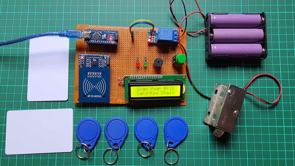 RFID based Smart Door Lock using Arduino