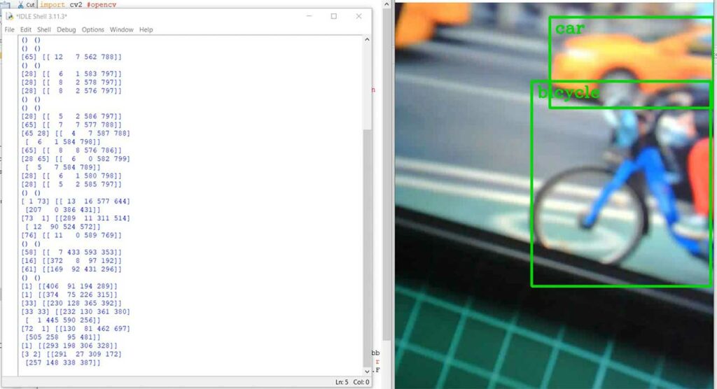 ESP32 CAM Object Detection & Identification with OpenCV Python