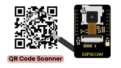 QR Code Scanner with ESP32 CAM Module & openCV