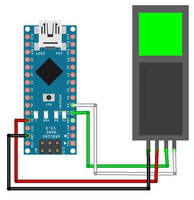 Interfacing Fingerprint Sensor with Arduino Nano