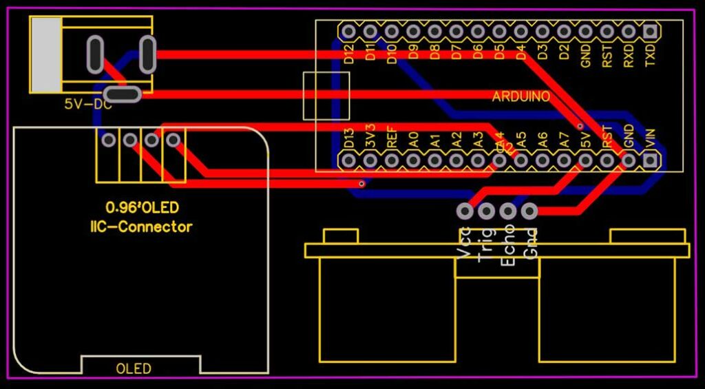 PCB Design of Waterproof Ultrasonic Sensor with Arduino to Measure Water Level