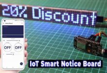 IoT Smart Notice Board with MAX7219 ESP8266 & Blynk