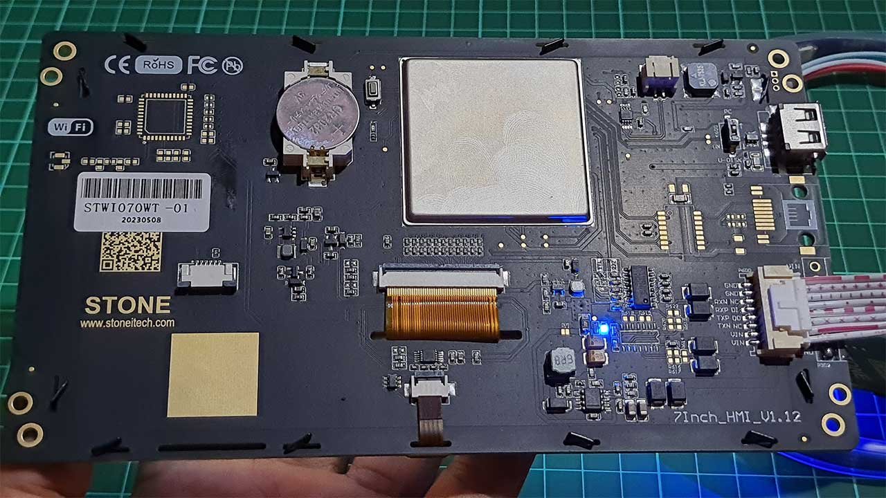 Getting Started With Stone HMI TFT LCD Display - IoT Projects Ideas