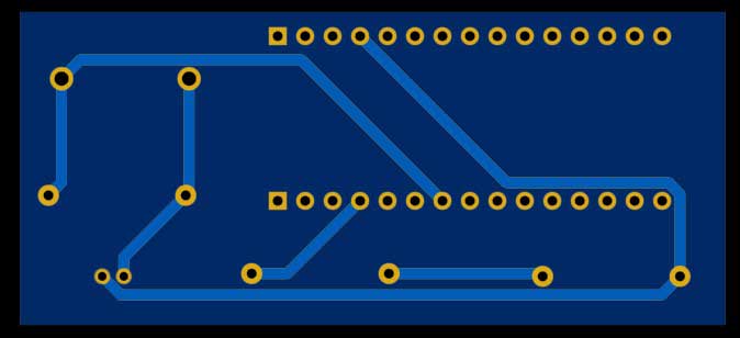 PCB of CT Sensor with Arduino