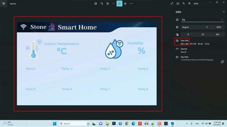 Stone Computer Program Design UI with Stone Designer Software & UART Communication for HMI Display