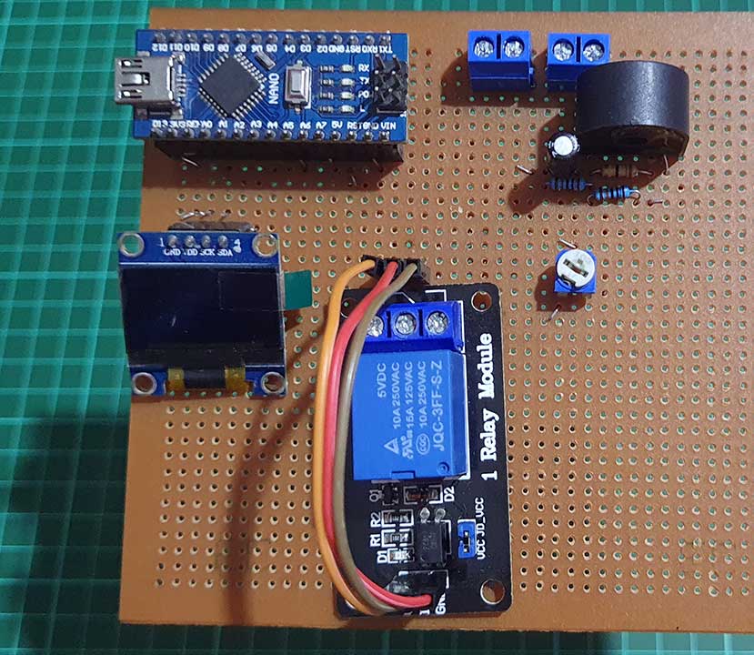 Arduino Over Current Protection circuit